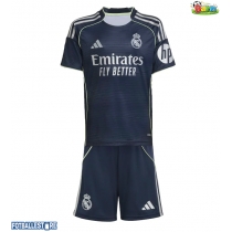 Real Madrid Brahim Diaz #21 Bortedraktsett Barn 2025-26 Kortermet (+ Korte bukser)